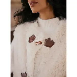 Mint Velvet Cream Faux Fur Gilet